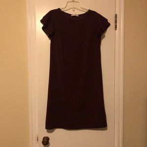 Ruffle Short Sleeve Dress